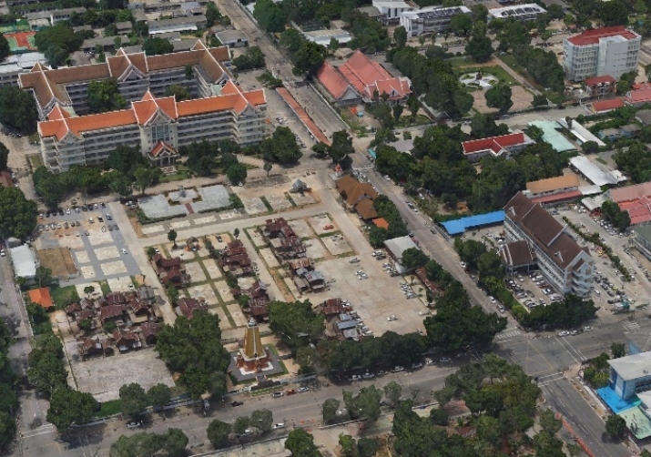 Close-up view of the CW-15–derived 3D textured model